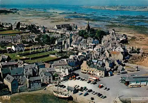 AK / Ansichtskarte Roscoff et l Ile de Batz vue aerienne Roscoff