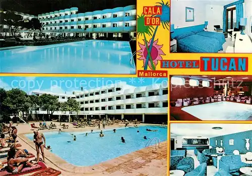 AK / Ansichtskarte Cala_d_Or Hotel Tucan Swiming Pool Restaurant Tanzbar Cala_d_Or