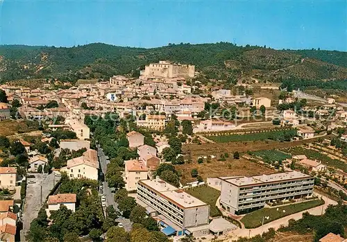 AK / Ansichtskarte Greoux les Bains Chateau des Templiers vue aerienne Greoux les Bains