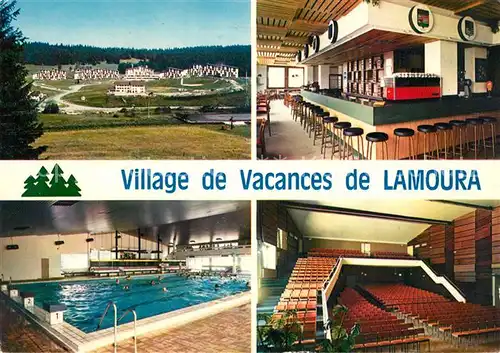 AK / Ansichtskarte Lamoura Village de Vacances La Combe du Lac Cafeteria Piscine Salle de Spectacle Lamoura