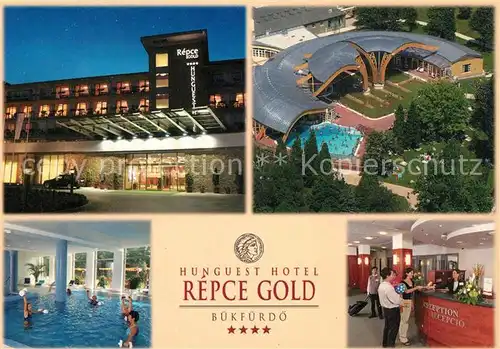 AK / Ansichtskarte Buekfuerdoe_Bad_Buek Hotel Repce Swimming Pool Rezeption Buekfuerdoe_Bad_Buek