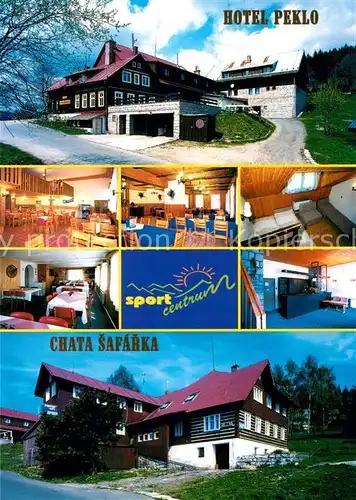 AK / Ansichtskarte Jizerske_hory Hotel Peklo Chata Safarka Jizerske hory