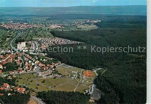 AK / Ansichtskarte Waldbronn_Albtal Thermalbad Luftkurort Schwarzwald Fliegeraufnahme Waldbronn Albtal