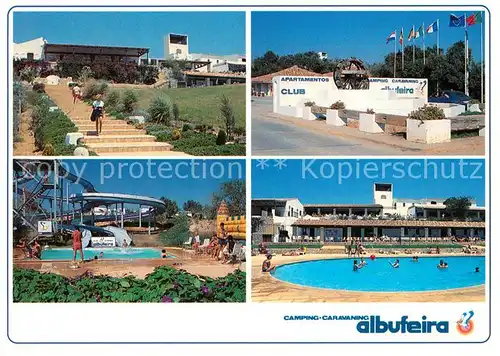 AK / Ansichtskarte Albufeira Camping Caravaning Apartamentos Club Swimming Pool Albufeira