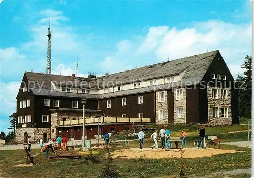 AK / Ansichtskarte Klingenthal_Vogtland Jugendherberge Klement Gottwald Aschberg Klingenthal_Vogtland