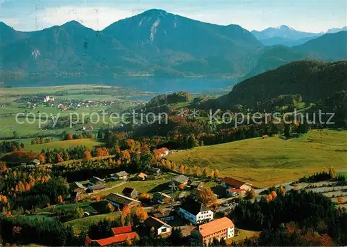 AK / Ansichtskarte Kochel_See Museumsgelaende mit Kochelsee und Kloster Schlehdorf Alpen Fliegeraufnahme Kochel_See