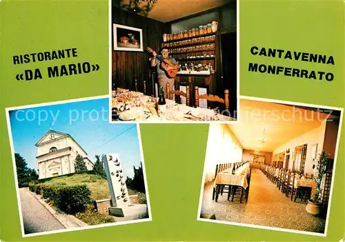 AK / Ansichtskarte Cantavenna_Alessandria Ristorante Da Mario Cantavenna_Alessandria