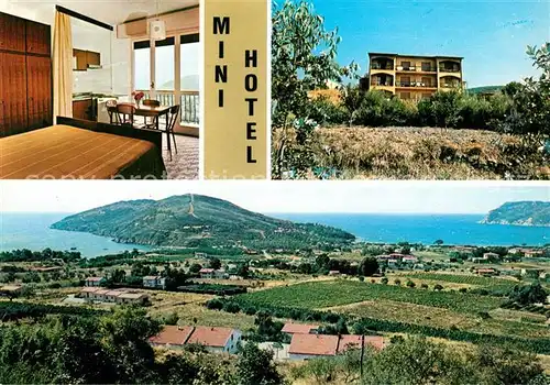 AK / Ansichtskarte Portoferraio_Toscana Mini Hotel Lacona Landschaftspanorama Kueste Portoferraio Toscana