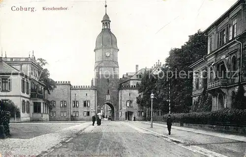 AK / Ansichtskarte Coburg Ketschentor  Coburg
