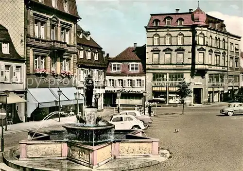 AK / Ansichtskarte Homburg_Saar Am Brunnen  Homburg Saar