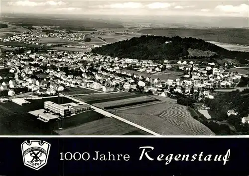 AK / Ansichtskarte Regenstauf Fliegeraufnahme Regenstauf
