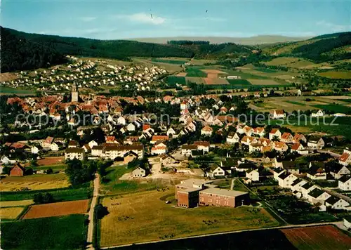 AK / Ansichtskarte Zierenberg Fliegeraufnahme Zierenberg