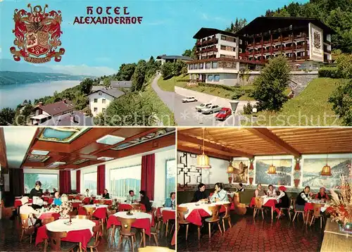 AK / Ansichtskarte Millstatt_Millstaettersee Hotel Alexanderhof Millstatt_Millstaettersee