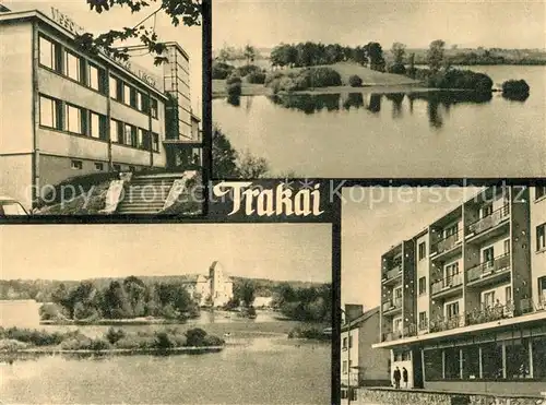 AK / Ansichtskarte Trakai Seepartie  Trakai