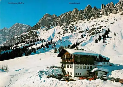 AK / Ansichtskarte Muehlbach_Hochkoenig Skigebiet Mitterbergalm am Hochkoenig Muehlbach Hochkoenig