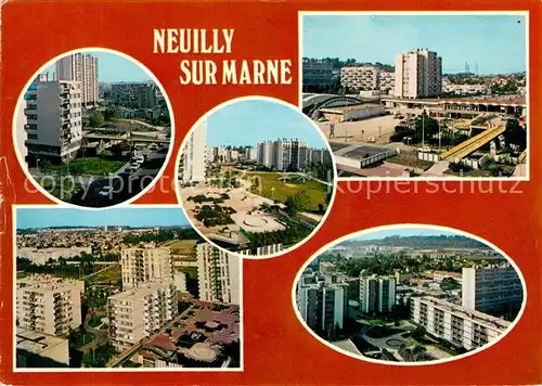 AK / Ansichtskarte Neuilly sur Marne Les Fauvetts Fliegeraufnahme Neuilly sur Marne