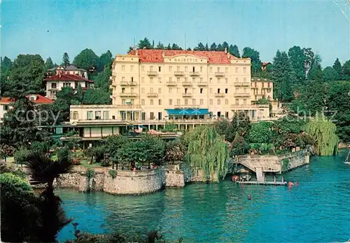 AK / Ansichtskarte Verbania Lago Maggiore Grand Hotel Majestic Verbania