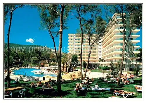 AK / Ansichtskarte Palma_de_Mallorca Hotel Belvedere Pool Palma_de_Mallorca
