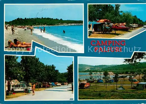 AK / Ansichtskarte Halkidiki Camping Paliuri Strand Halkidiki