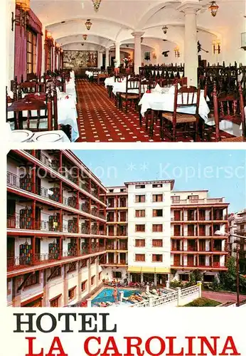 AK / Ansichtskarte Lloret_de_Mar Hotel La Carolina Lloret_de_Mar