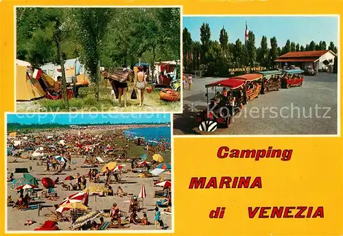 AK / Ansichtskarte Punta_Sabbioni Strand Camping Marina di Venezia Punta Sabbioni