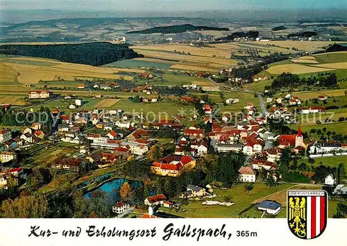 AK / Ansichtskarte Gallspach Fliegeraufnahme Gallspach