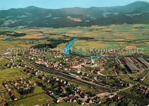 AK / Ansichtskarte Zeltweg_Steiermark Fliegeraufnahme Zeltweg_Steiermark