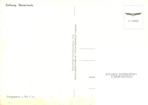 AK / Ansichtskarte Zeltweg_Steiermark Fliegeraufnahme Zeltweg_Steiermark