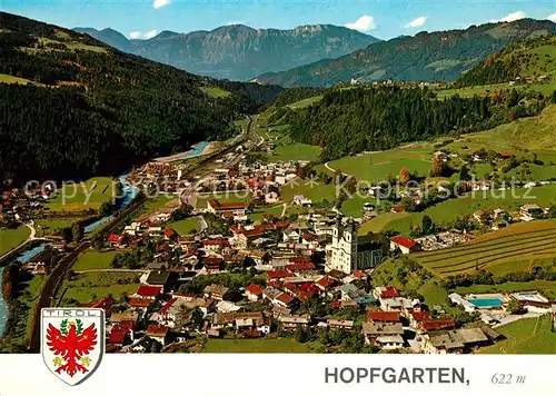 AK / Ansichtskarte Hopfgarten_Brixental Fliegeraufnahme Hopfgarten Brixental