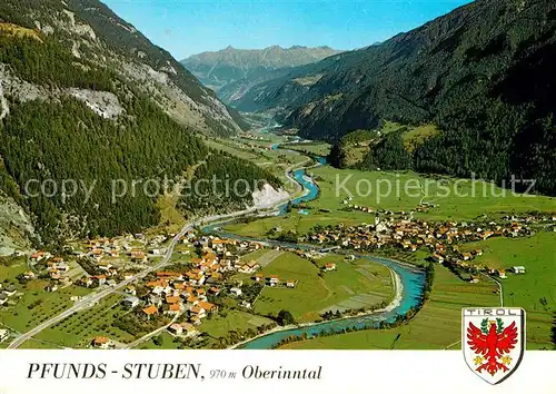 AK / Ansichtskarte Stuben_Pfunds Fliegeraufnahme Stuben Pfunds