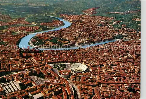 AK / Ansichtskarte Verona_Veneto Veduta aerea Verona Veneto