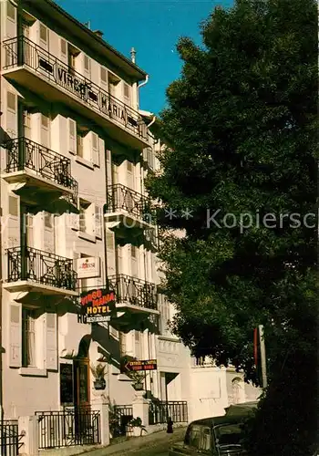 AK / Ansichtskarte Lourdes_Hautes_Pyrenees Hotel Restaurant Virgo Maria Lourdes_Hautes_Pyrenees