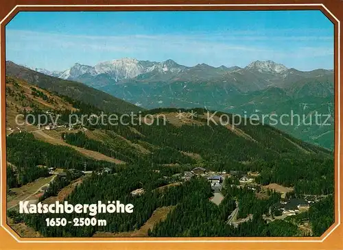 AK / Ansichtskarte Rennweg_Katschberg Katschberghoehe Alpenpanorama Fliegeraufnahme Rennweg Katschberg