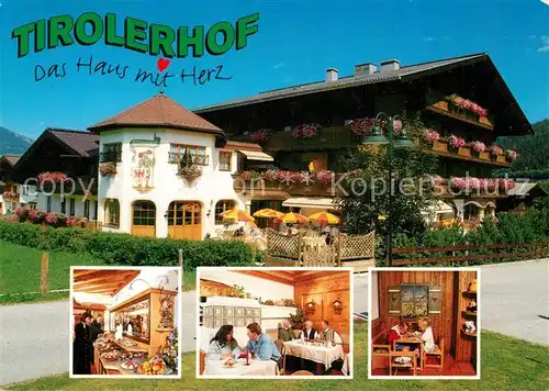 AK / Ansichtskarte Flachau Gasthof Hotel Tirolerhof Flachau