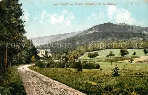 AK / Ansichtskarte Grosser_Inselsberg Grenzwiese Grosser Inselsberg