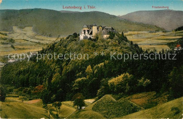 AK / Ansichtskarte Leutenberg_Thueringen Friedensburg Leutenberg