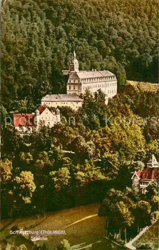 AK / Ansichtskarte Schwarzburg_Thueringer_Wald Schloss Schwarzburg_Thueringer