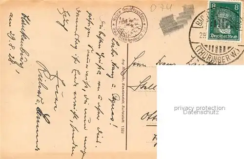 AK / Ansichtskarte Blankenburg_Bad Panorama Ruine Greifenstein Blankenburg_Bad