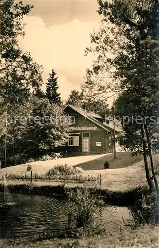 AK / Ansichtskarte Brotterode Waldschloesschen Gehege Brotterode