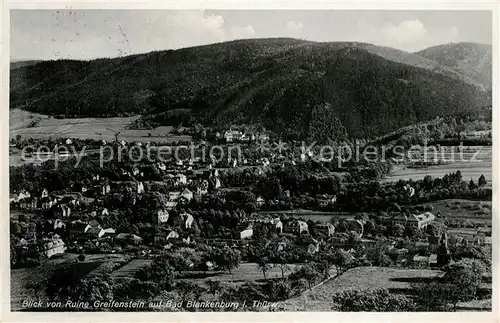 AK / Ansichtskarte Blankenburg_Bad Panorama von Greifenstein Blankenburg_Bad