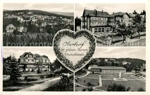 AK / Ansichtskarte Oberhof_Thueringen Panorama  Oberhof Thueringen