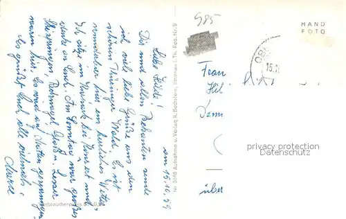 AK / Ansichtskarte Oberhof_Thueringen Panorama  Oberhof Thueringen