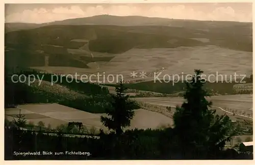 AK / Ansichtskarte Fichtelberg_Oberwiesenthal Spiegelwald Fichtelberg