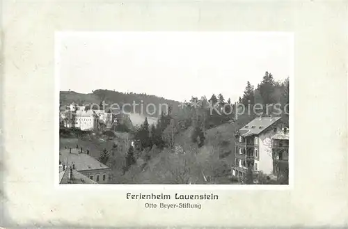 AK / Ansichtskarte Lauenstein_Erzgebirge Ferienheim  Lauenstein_Erzgebirge