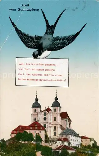 AK / Ansichtskarte Sonntagberg Kloster Taube  Sonntagberg