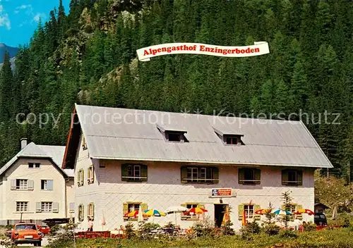 AK / Ansichtskarte Uttendorf_Salzburg Alpengasthof Pension Enzingerboden Uttendorf Salzburg