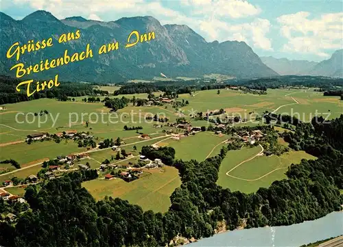 AK / Ansichtskarte Kleinsoell_Breitenbach Alpenpanorama Fliegeraufnahme 