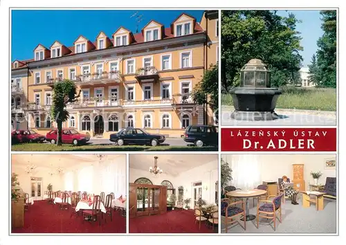 AK / Ansichtskarte Frantiskovy_Lazne Lazensky Ustav Dr Adler Frantiskovy_Lazne