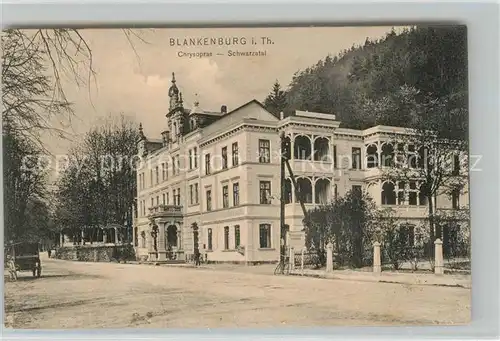 AK / Ansichtskarte Blankenburg_Thueringen Chrysopras Schwarzatal Blankenburg_Thueringen