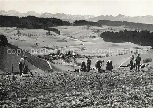 AK / Ansichtskarte Biel_Bienne Landwirtschaft  Biel Bienne